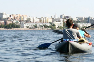 Сплав по реке Волга